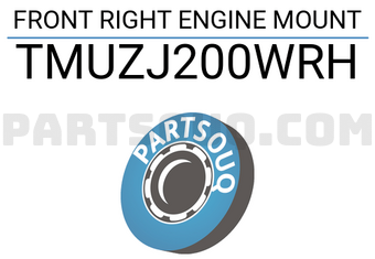FEBEST TMUZJ200WRH FRONT RIGHT ENGINE MOUNT