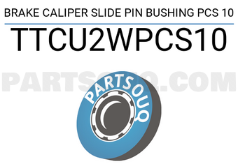FEBEST TTCU2WPCS10 BRAKE CALIPER SLIDE PIN BUSHING PCS 10
