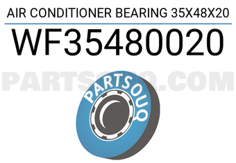 FEBEST WF35480020 AIR CONDITIONER BEARING 35X48X20