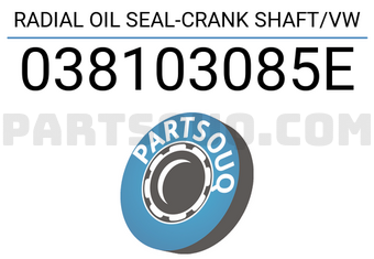 FEBI 038103085E RADIAL OIL SEAL-CRANK SHAFT/VW