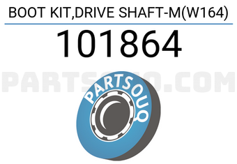 FEBI 101864 BOOT KIT,DRIVE SHAFT-M(W164)