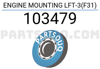 FEBI 103479 ENGINE MOUNTING LFT-3(F31)