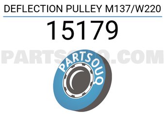 FEBI 15179 DEFLECTION PULLEY M137/W220