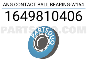 FEBI 1649810406 ANG.CONTACT BALL BEARING-W164