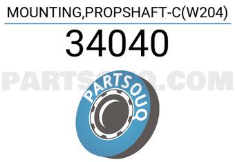 FEBI 34040 MOUNTING,PROPSHAFT-C(W204)