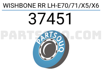 FEBI 37451 WISHBONE RR LH-E70/71/X5/X6