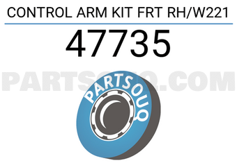 FEBI 47735 CONTROL ARM KIT FRT RH/W221