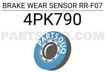 FEBI 4PK790 BRAKE WEAR SENSOR RR-F07