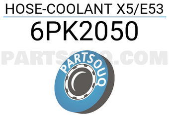 FEBI 6PK2050 HOSE-COOLANT X5/E53