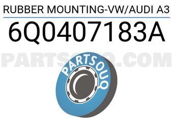 FEBI 6Q0407183A RUBBER MOUNTING-VW/AUDI A3