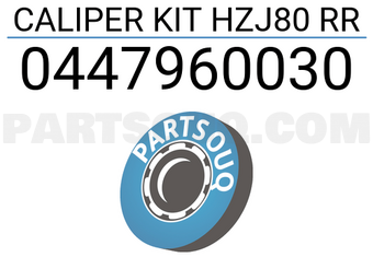 FIC 0447960030 CALIPER KIT HZJ80 RR