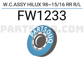 FIC FW1233 W.C.ASSY HILUX 98~15/16 RR R/L