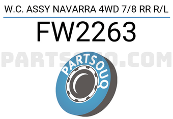 FIC FW2263 W.C. ASSY NAVARRA 4WD 7/8 RR R/L