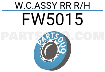 FIC FW5015 W.C.ASSY RR R/H