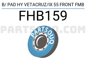 FMB FHB159 B/ PAD HY VETACRUZ/IX 55 FRONT FMB