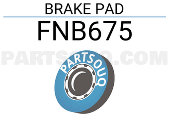 FMB FNB675 BRAKE PAD