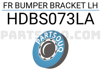 FPI HDBS073LA FR BUMPER BRACKET LH