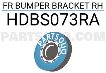 FPI HDBS073RA FR BUMPER BRACKET RH