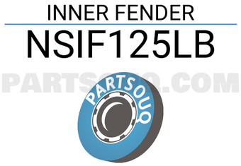 FPI NSIF125LB INNER FENDER