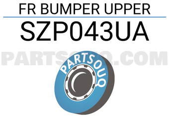 FPI SZP043UA FR BUMPER UPPER
