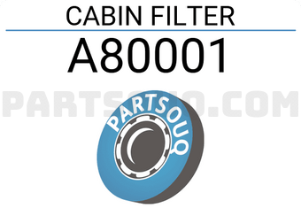 FUJITECH A80001 CABIN FILTER