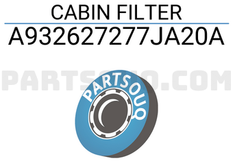 FUJITECH A932627277JA20A CABIN FILTER