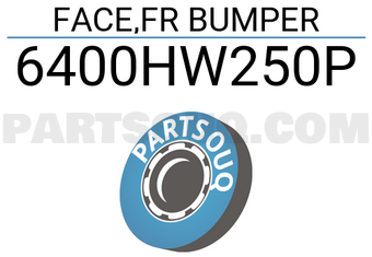 FUSO 6400HW250P FACE,FR BUMPER