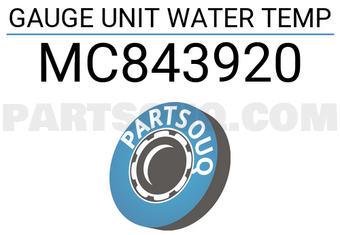 GAUGE UNIT,WATER TEM MC844972 | FUSO Parts | PartSouq