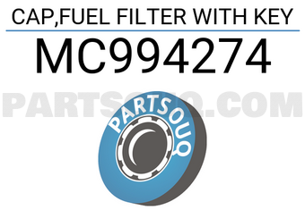 FUSO MC994274 CAP,FUEL FILTER WITH KEY