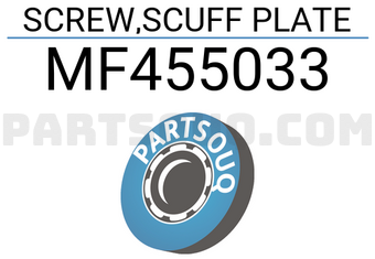 FUSO MF455033 SCREW,SCUFF PLATE
