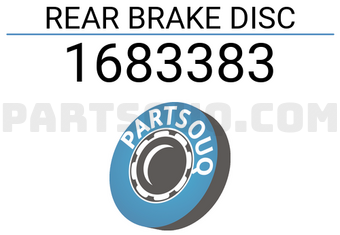Ford 1683383 REAR BRAKE DISC