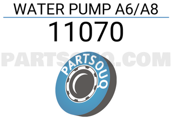 GEBA 11070 WATER PUMP A6/A8