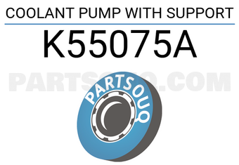 GEBA K55075A BOMBA DE REFRIGERANTE CON SOPORTE