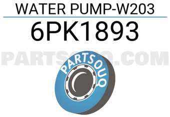 GK 6PK1893 WATER PUMP-W203