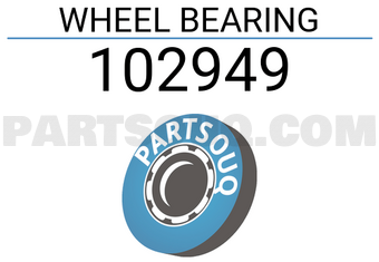 GMB 102949 WHEEL BEARING