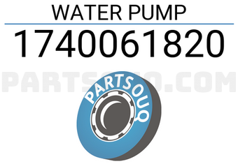GMB 1740061820 WATER PUMP