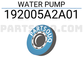 GMB 192005A2A01 WATER PUMP