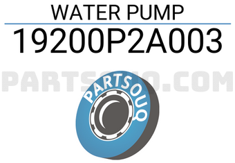 GMB 19200P2A003 WATER PUMP