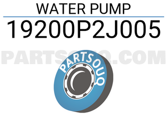 GMB 19200P2J005 WATER PUMP