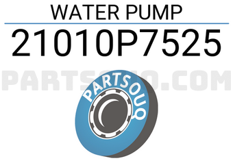 GMB 21010P7525 WATER PUMP