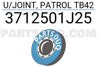 GMB 3712501J25 U/JOINT, PATROL TB42