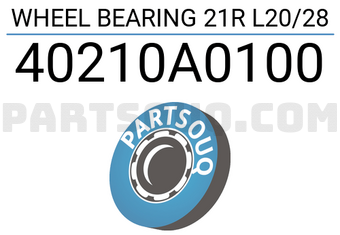 GMB 40210A0100 WHEEL BEARING 21R L20/28