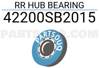 GMB 42200SB2015 RR HUB BEARING