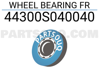 GMB 44300S040040 WHEEL BEARING FR