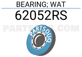 GMB 62052RS BEARING; WAT