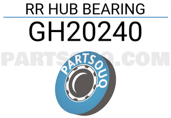 GMB GH20240 RR HUB BEARING