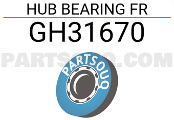 GMB GH31670 HUB BEARING FR