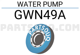 GMB GWN49A WATER PUMP