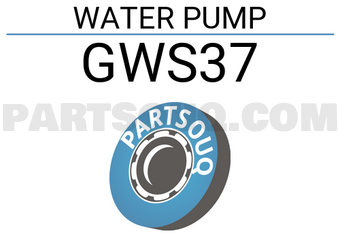 GMB GWS37 WATER PUMP