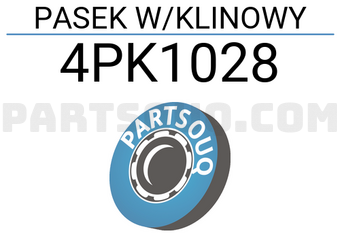 Gates 4PK1028 PASEK W/KLINOWY